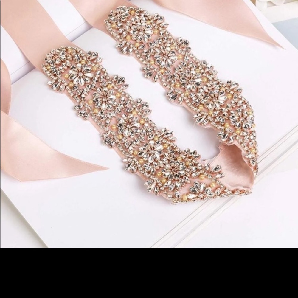 Bedazzled belt